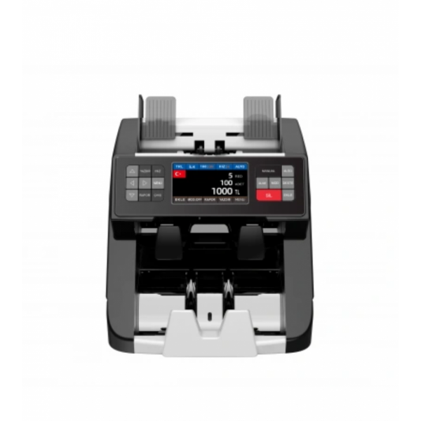 BSB KRAL PRO BLACK (Printer’lı)  Para Sayma Makinesi 25 Ülkeli 1+1 (Müşteri Ekranlı)
